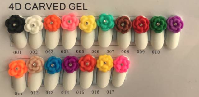3D Gel Soojoo/Nail Art Gel/Gel Polish/Nail Art Custom