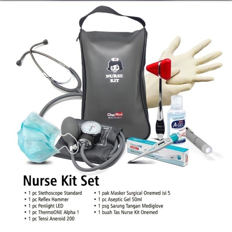 Onemed Nurse Kit Set / Nursing Kit / Medical Kit