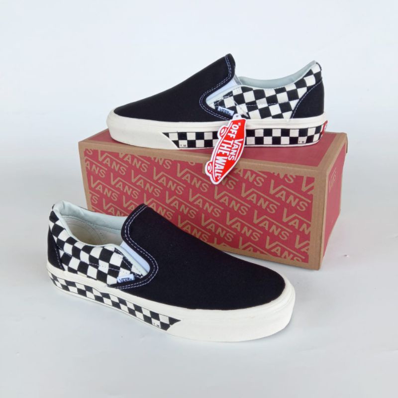 Vans Slip On Side Wall Checkerboard