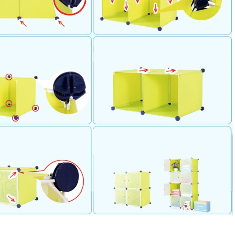 ➭ Kerangjang baju kotor rak toys rak serbaguna rak susun plastik ♥