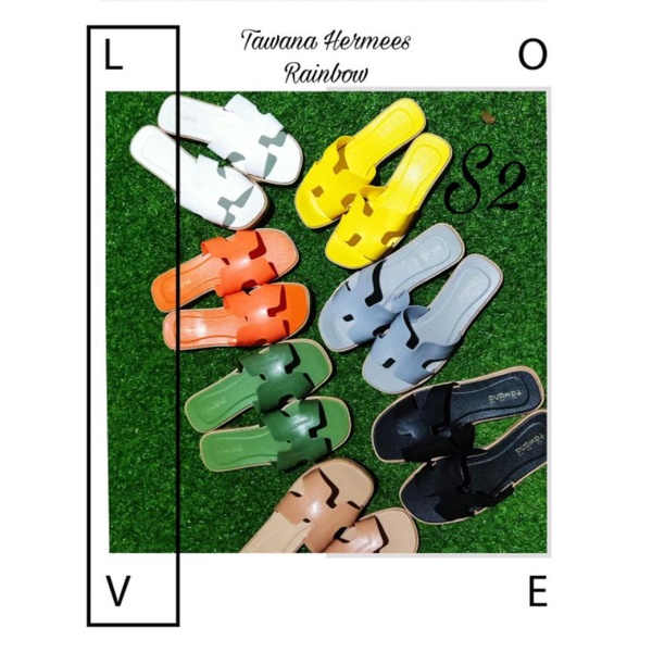 Sandal Original Tawana H Square Polos Import Higt Quality S2-4