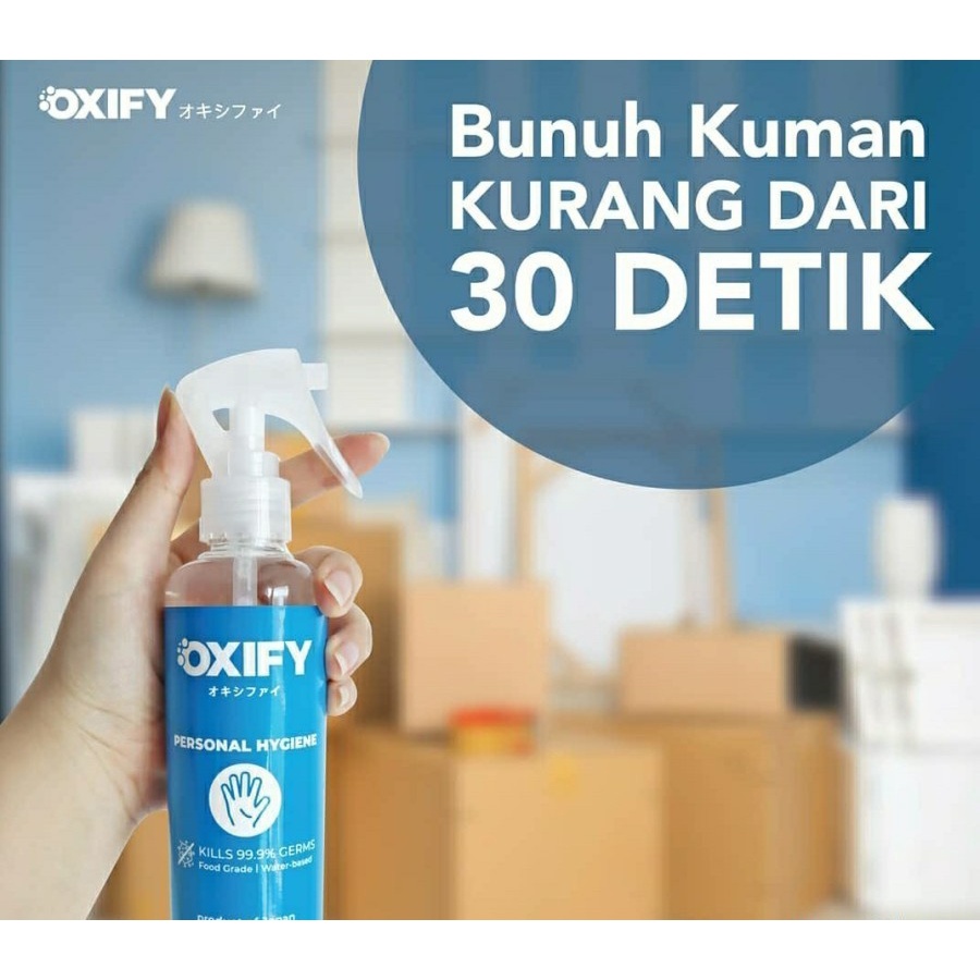 OXIFY Personal Hygiene Water Based Sanitizer Disinfectant Japan 2L