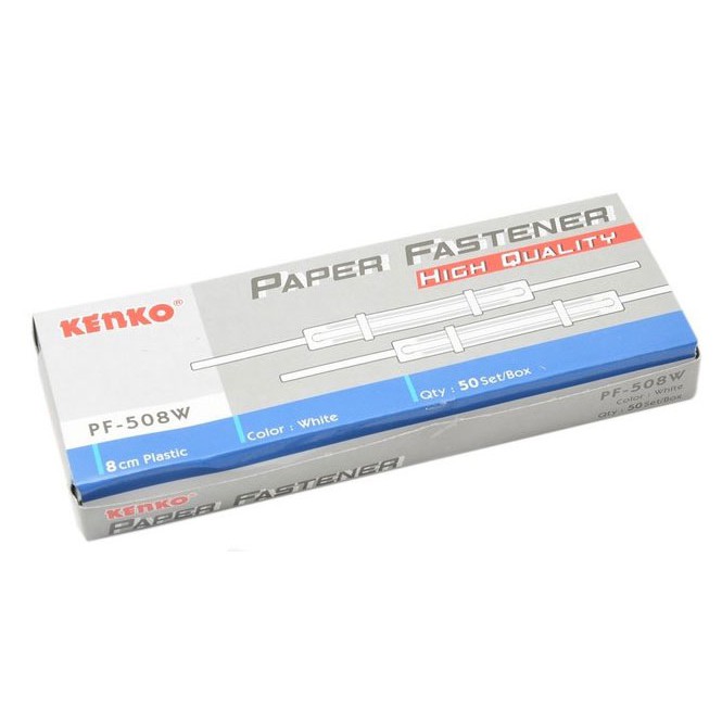 

Acco Fastener Kenko Putih isi 50 [Per Pak]