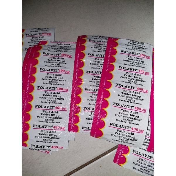 Asam folat Folavit 400 mg