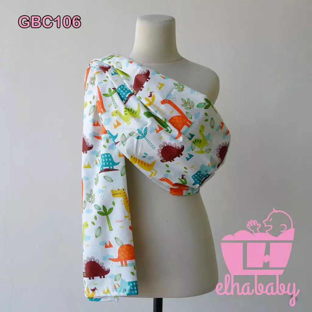 Gendongan bayi Cukin Karakter| Kain Gendong Karakter| Jarik Modern Ukuran 80x 240 cm motif ELHA BABY