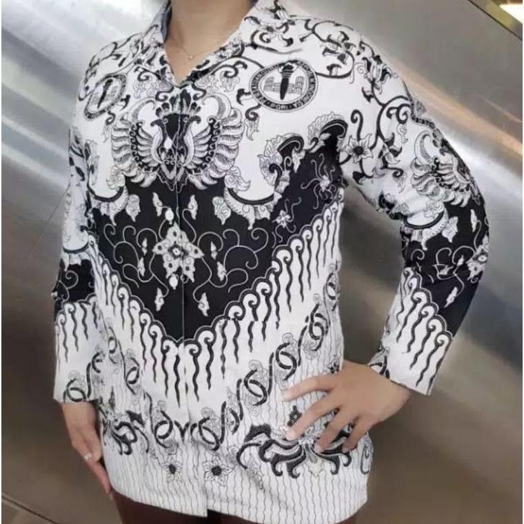 Pgri Wanita Dan Pria/Batik Guru Size S.M.L.Xl.Xxl.4L.5L