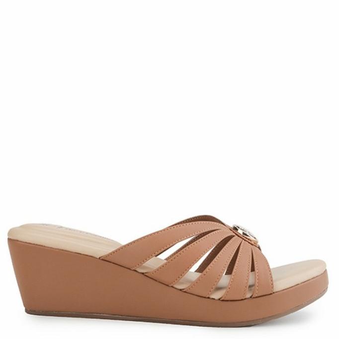 HUSH PUPPIES - SANDAL WEDGES WANITA ORIGINAL- FONDA TERLARIS