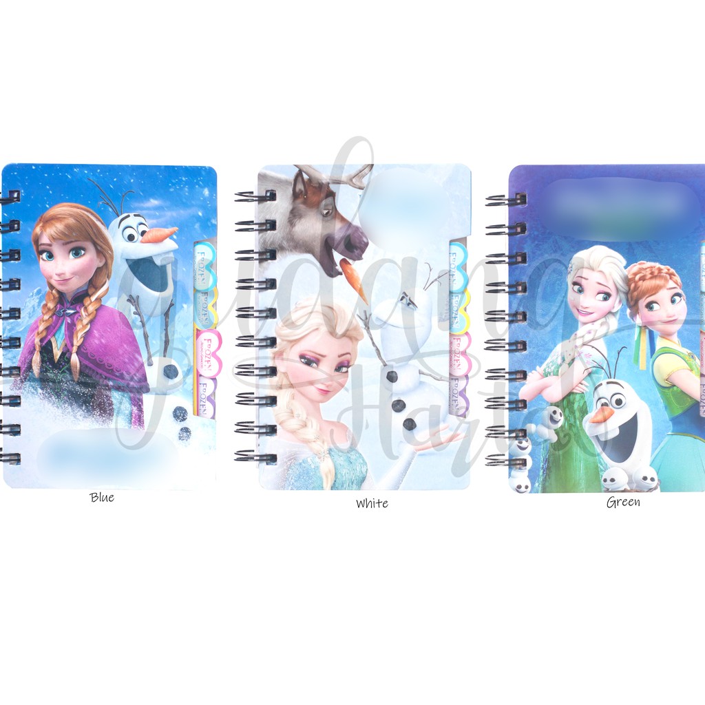 

Notebook Ice Princess Unik Memo Notepad Lucu Buku Tulis Catatan GH 308065