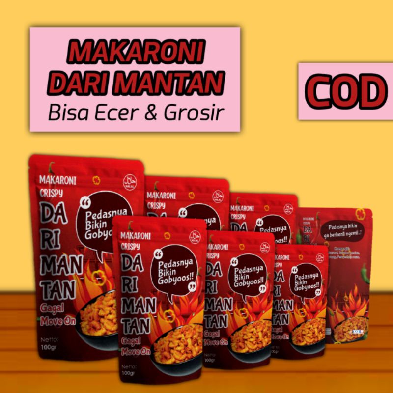 

Makaroni Crispy Pedas Dari Mantan Makanan Ringan Makaroni Bantet Snack