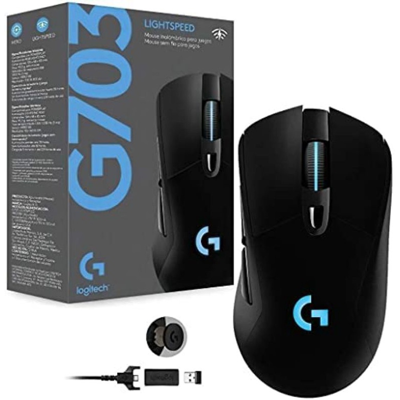 Mouse Gaming Wireless Logitech G703 Hero Lightspeed