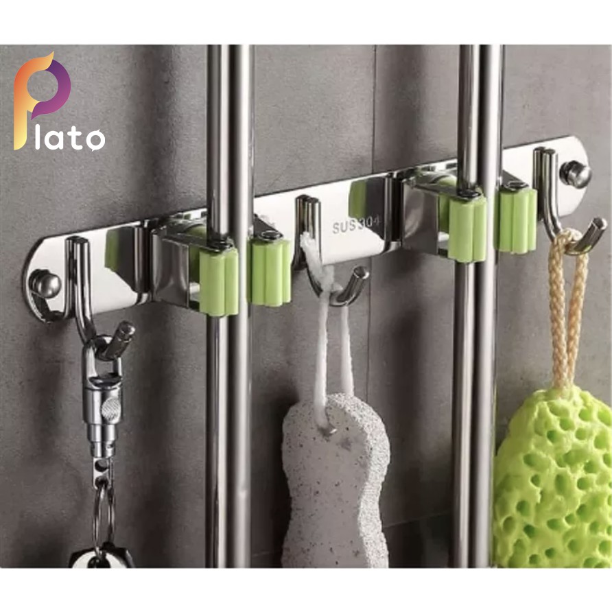 PLATO Gantungan Pel Sapu stainless steel