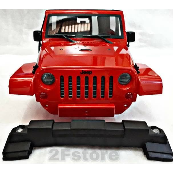 Rc Body 1/10 Scale Crawler Body Shell Hard Plastic Body Jeep Wrangler Aa22393