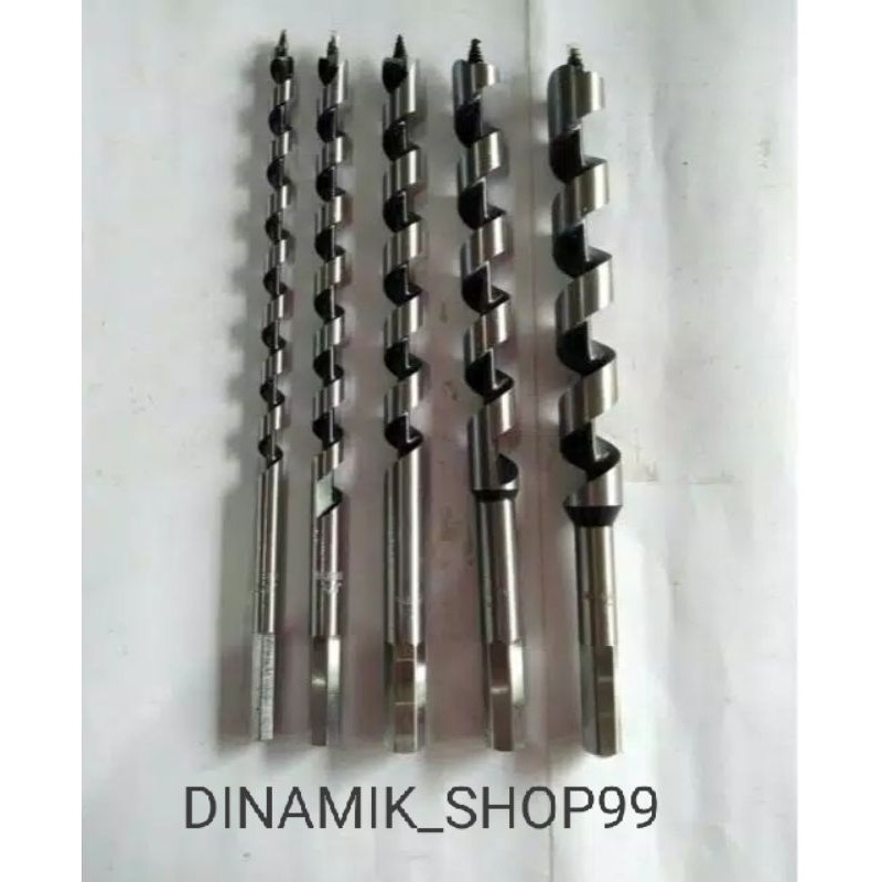 MATA AUGER BIT / MATA BOR KAYU PENDEK MASSAKI UKURAN LENGKAP