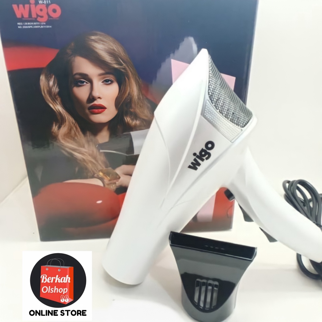 Berkah Oldshop 88 - Wigo W-810/811 Hair Dryer Besar Hot and Cool Pengering Rambut Salon 900 WAT