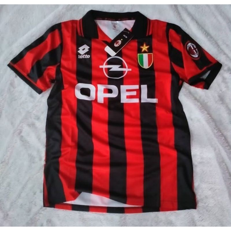 Jersey AC Milan 1996/1997 home BARU
