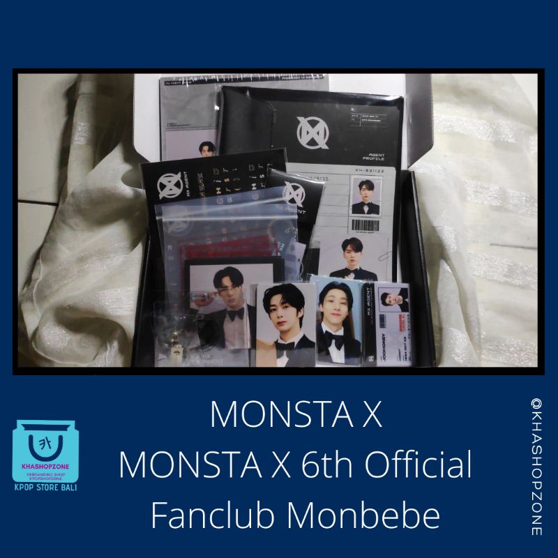 [SHARING MX ] MONSTA X 6th MEMBERSHIP FANKIT