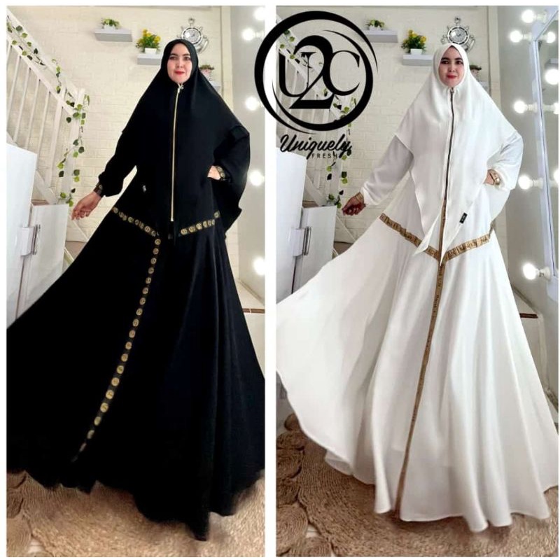 JAWHARAH BLACK N WHITE PREMIUM ORI BY BUTIK U2C