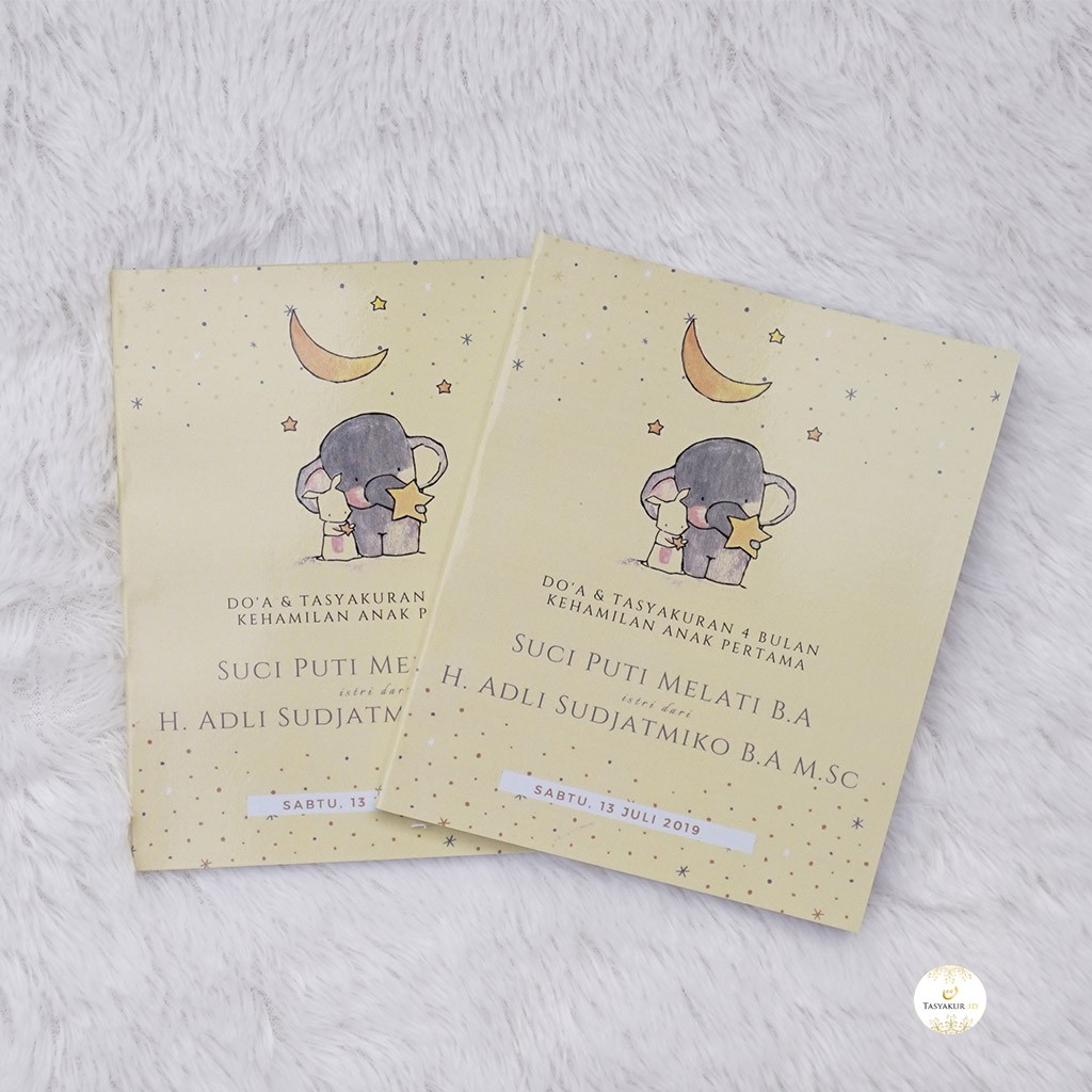 Buku Tasyakuran 4 Bulan Kehamilan