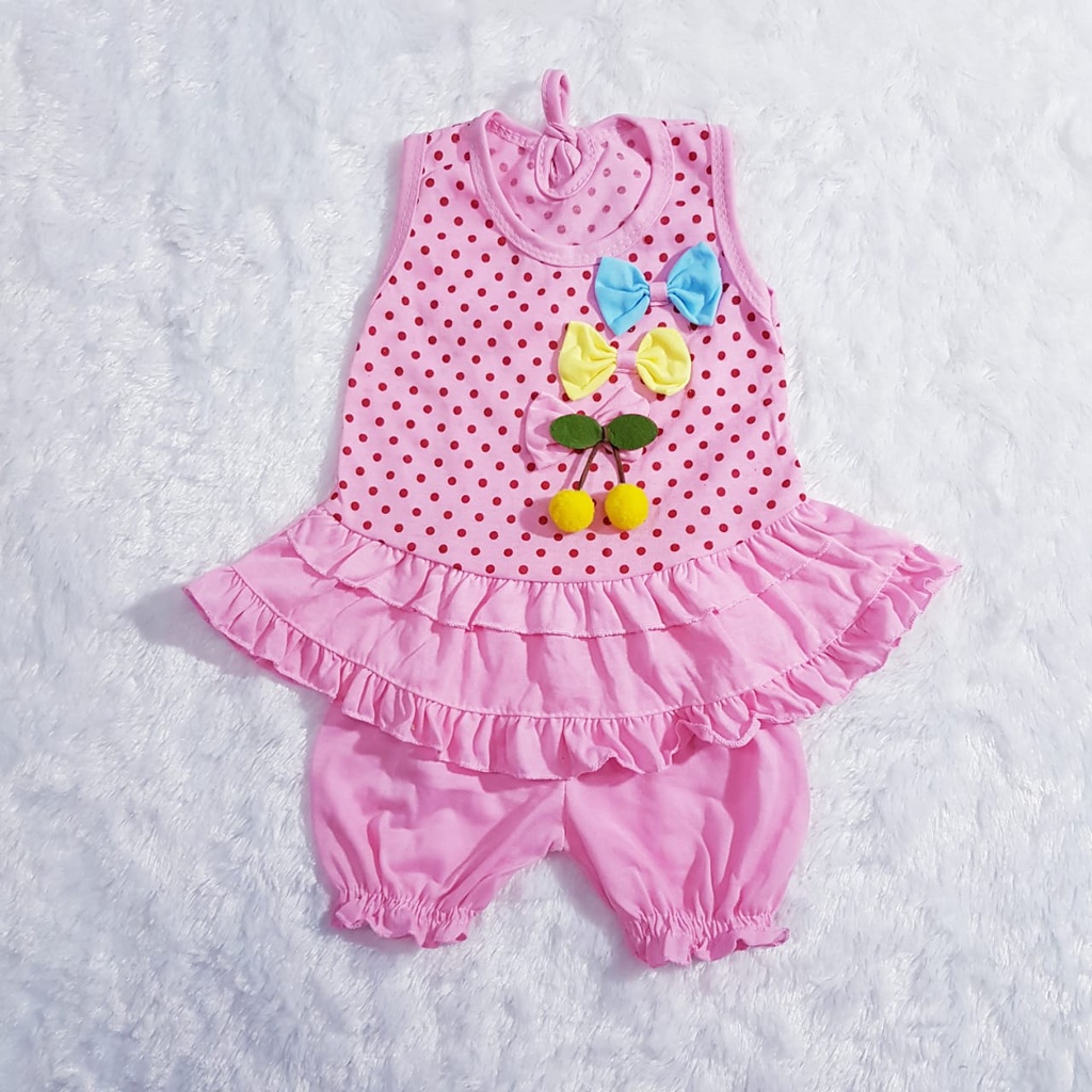 Baju Bayi Oblong Pita 3 Baju Baby Gracia