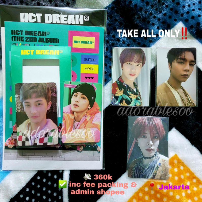 [TAKE ALL ONLY] PC MARK LEE MINI FRAME & 4X6 PHOTOSET MD POP UP 2ND ALBUM GLITCH MODE OFFLINE ONLINE