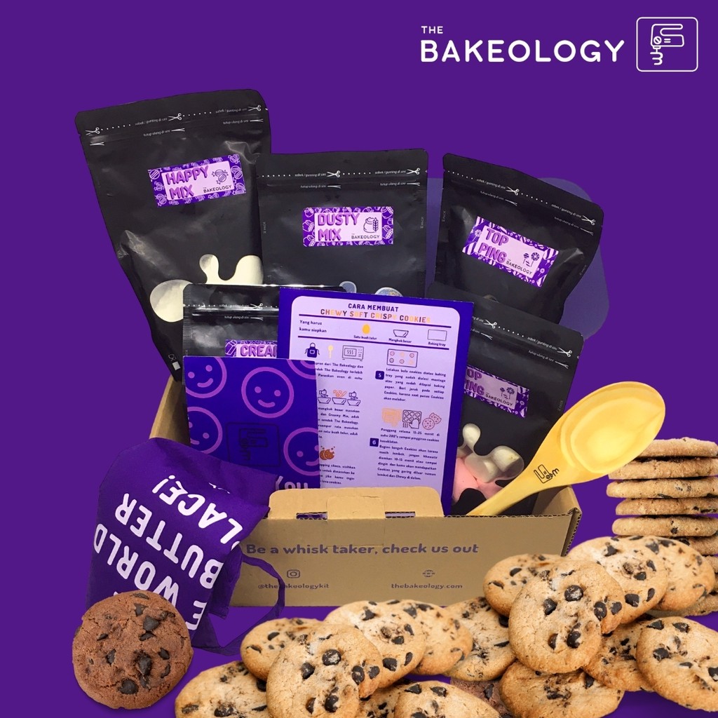 

Premium Baking Kit Chewy Soft Crispy Cookies The Bakeology