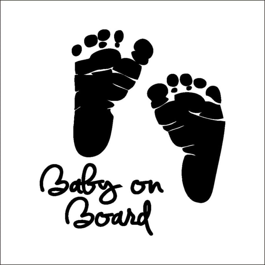 Car Sticker - &quot; BABY ON BOARD&quot;