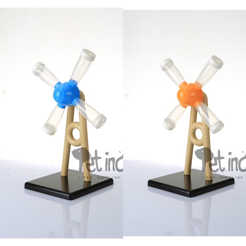 IQ pinwheel throwing treats toys