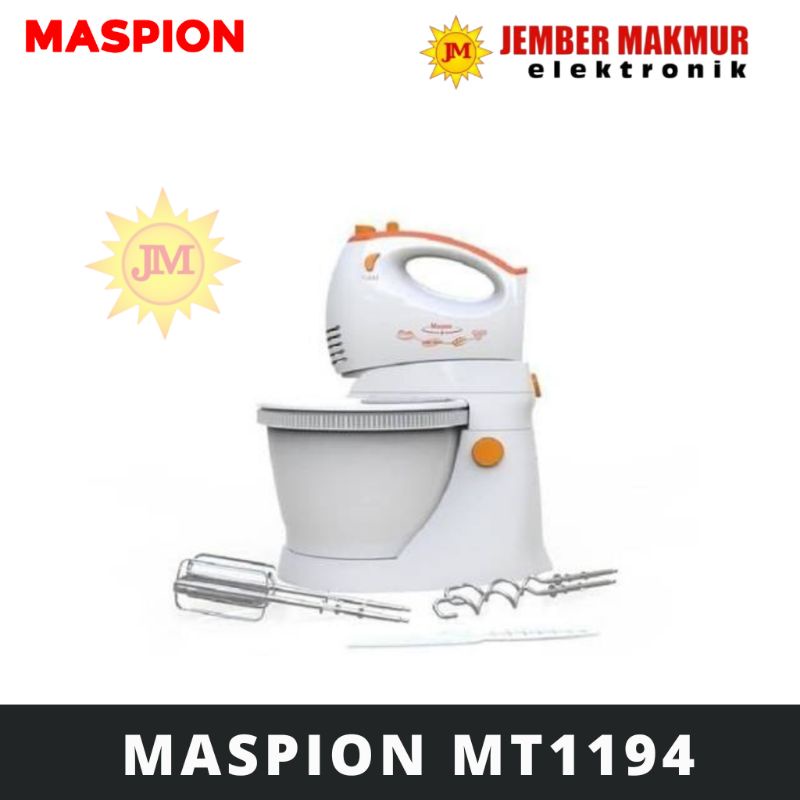 MASPION MIXER COM MT1194 STANDING MIXER BOWL PUTAR