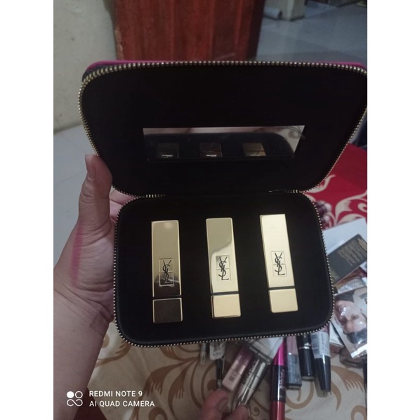 Ysl gift set lipstik