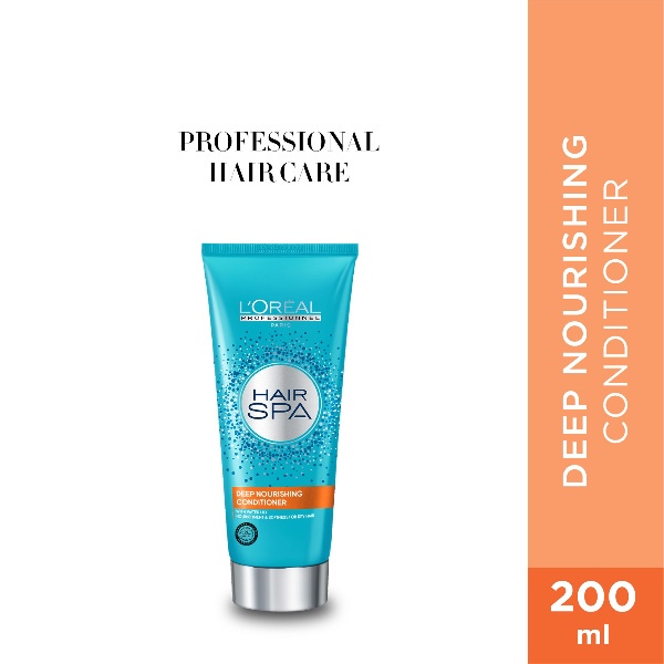 LOREAL Hair Spa Deep Nourishing Conditioner - Kondisioner Perawatan Rambut Kering Rusak 200 ml