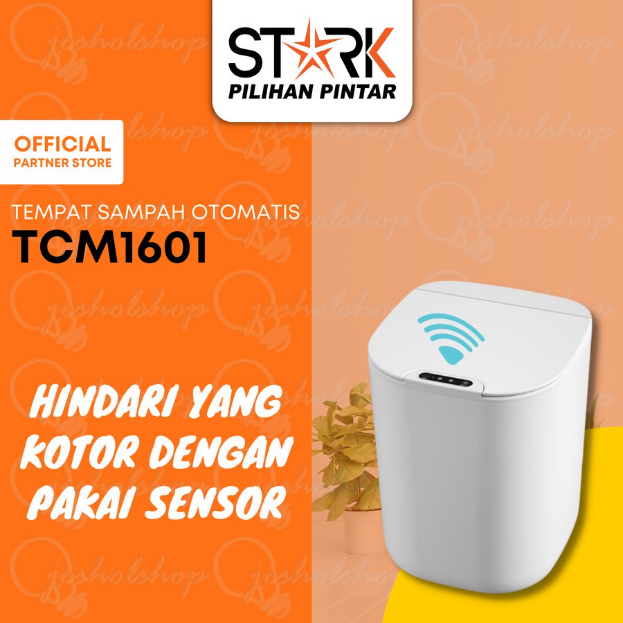 STARK TEMPAT SAMPAH SENSOR OTOMATIS 16 L TEMPAT SAMPAH ELEKTRIK 16 L