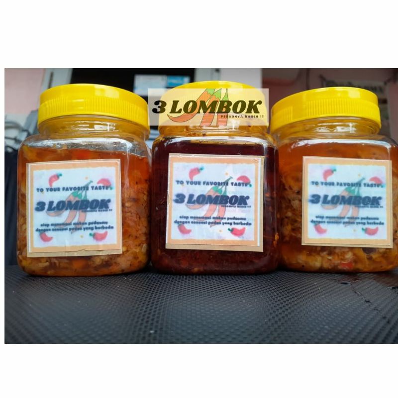 

Sambal bawang 3 lombok