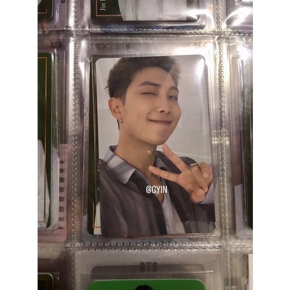 PHOTOCARD PROOF COMPACT RM NAMJOON BTS