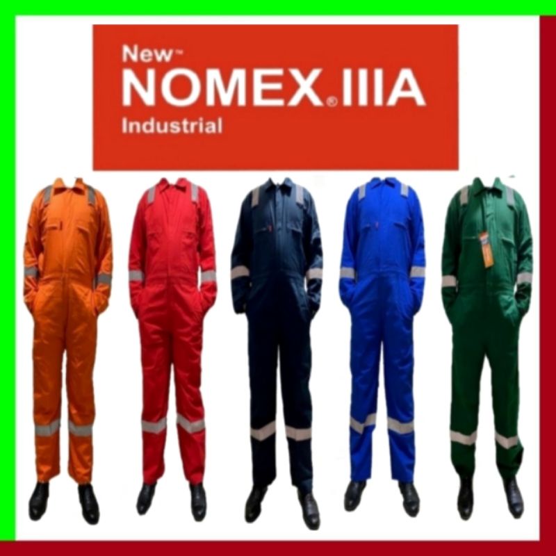 Wearpack Coverall Terusan Nomex IIIA Anti api / Armaid Bersertifikat