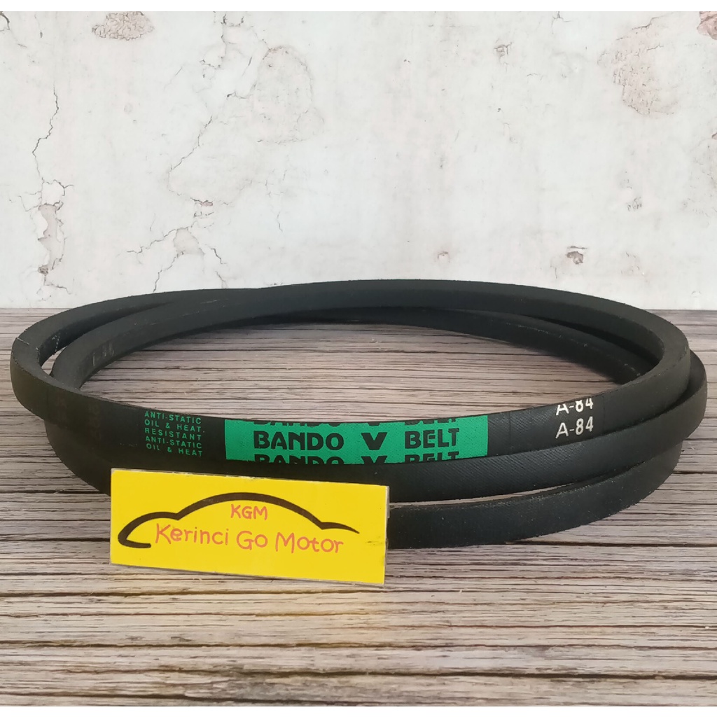 BANDO VAN BELT A-84 V BELT TALI KIPAS A84 FAN BELT VANBELT POLOS A-84