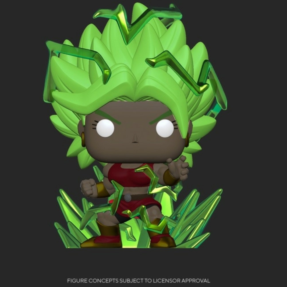 Funko Pop Exclusive Animation - Dragon Ball Z - Super Saiyan Kale with Energy Base (Chase)