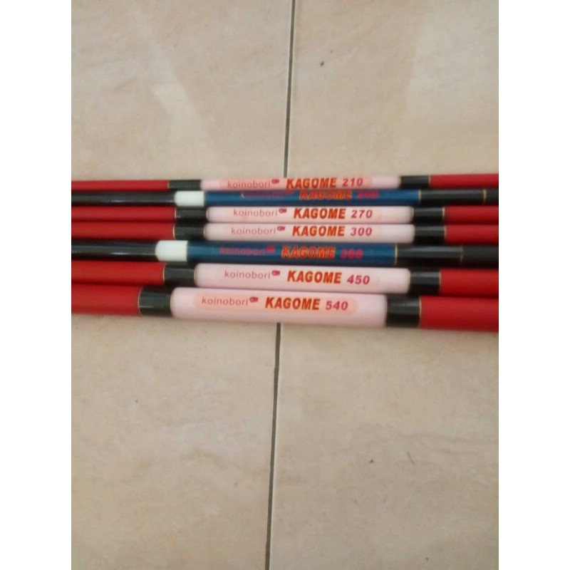 Tegek Koinobori Kagome Size/Ukuran 210, 240, 270, 300, 360, 450, 540