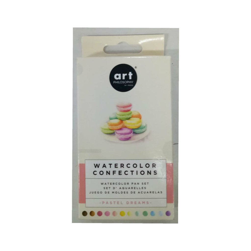 Art Philosophy - Watercolor Confections Pastel Dreams