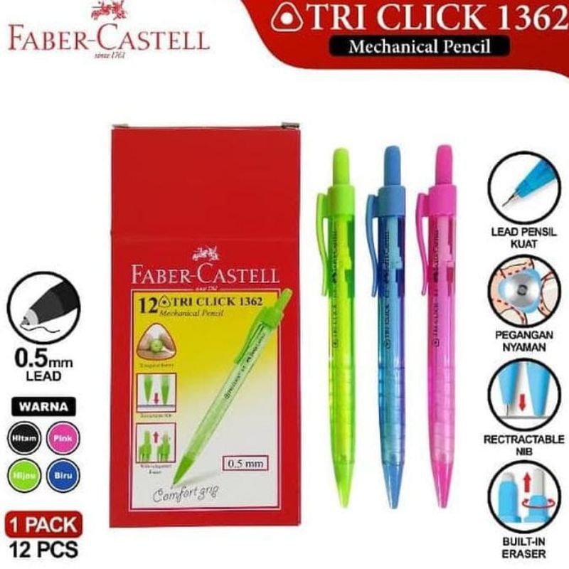 

Pensil Mekanik Faber Castle Triclick