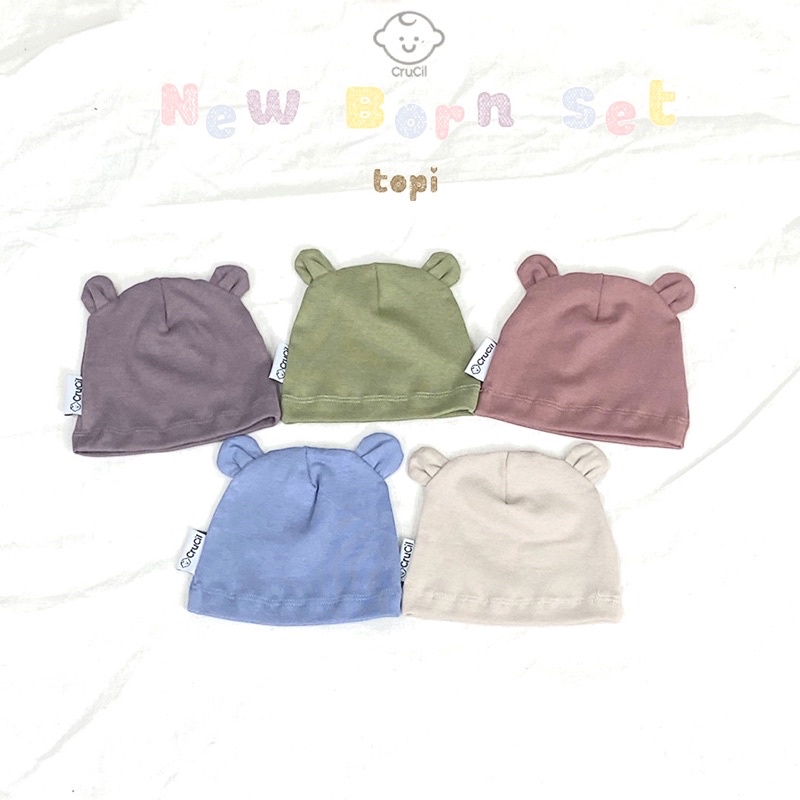 CruCil Factory Topi Bayi (0 - 3m)