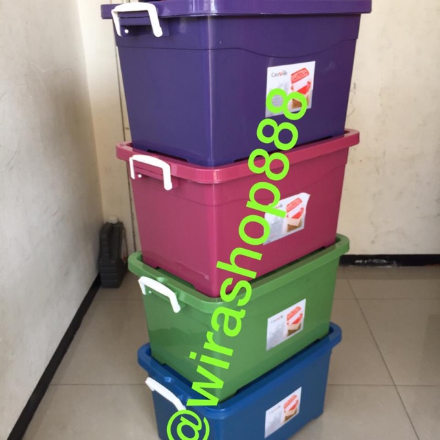 Container plastik CARETA / CARAVELE 50 liter khusus Gojek