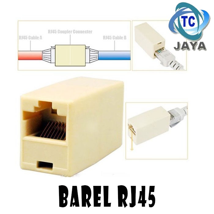 Barel RJ 45 / Barel RJ45 / Sambungan RJ45