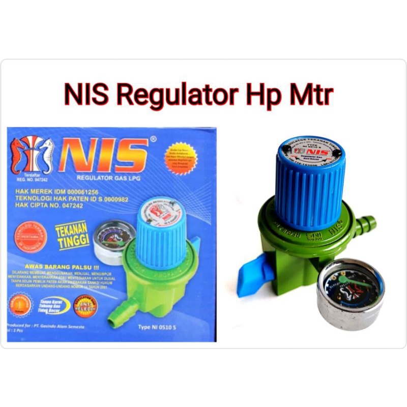 Regulator NIS Tekanan Tinggi Meter/Non Meter