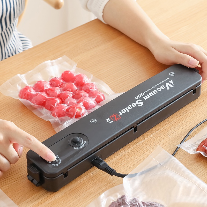 Mesin Vacuum Sealer Makanan Alat Vakum Dan Penyegel Pengemas Otomatis