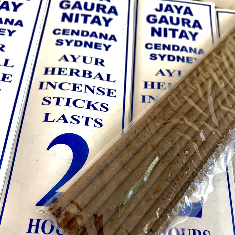 Dupa Hio Full Harum Herbal 2 Jam Jaya Gaura - Nitay Cendana Sidney Isi 8 Stick Panjang 28cm