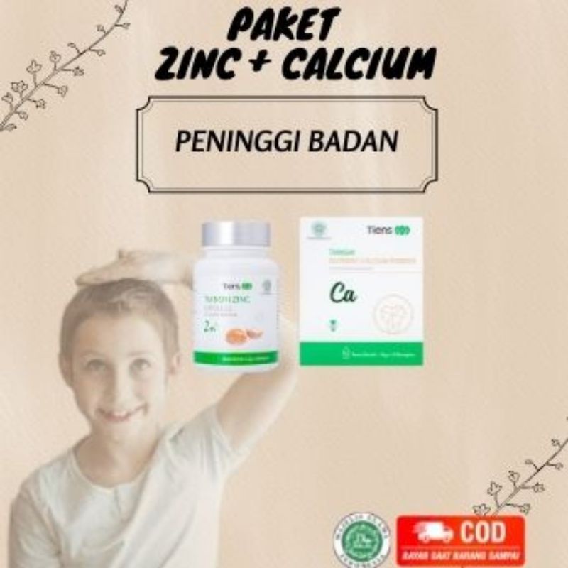 

Paket Peninggi Badan Tiens Original Susu NHCP dan Zinc Kapsul Herbal Alami Terbaik Supergrow Up