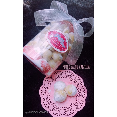 

Kue kering Putri Salju Vanilla