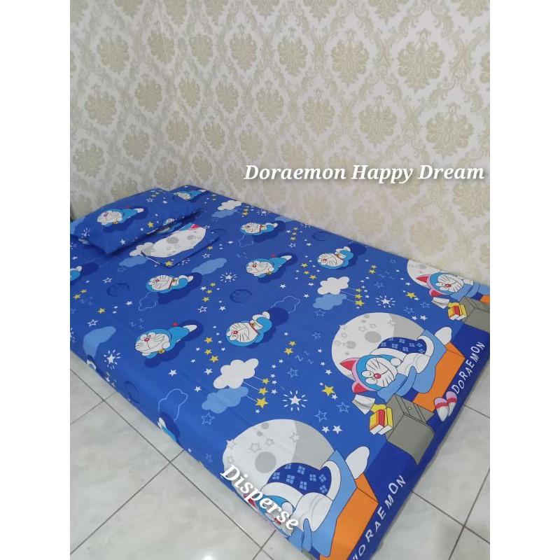 sprei homemade doraemon happy dream