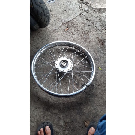 velg pelek depan jupiter z vega r new zr jupiter mx pnp yamaha bebek