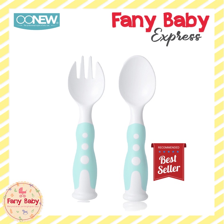 OONEW SPOON &amp; FORK SET WITH CASE